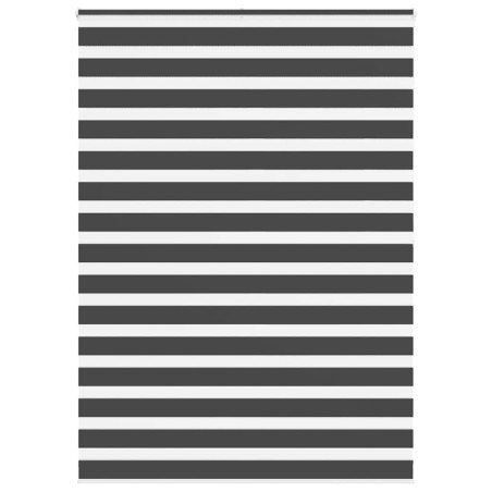 Store zèbre noir 155x200 cm largeur du tissu 150,9 cm polyester 