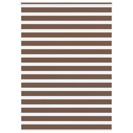 Store zèbre marron 155x200cm largeur du tissu 150,9cm polyester 