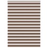 Store zèbre marron 155x200cm largeur du tissu 150,9cm polyester 