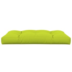 Coussin de palette vert vif 120x80x12 cm tissu 