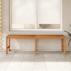 Banc de jardin 150 cm bois de teck massif 