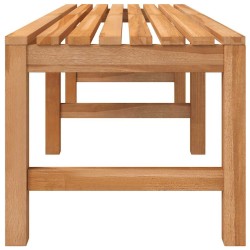 Banc de jardin 150 cm bois de teck massif 