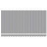 Tissu de remplacement pour auvent pour cadre de 4x2 m en anthracite et blanc 