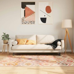 Tapis lavable multicolore 120x180 cm antidérapant 