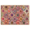 Tapis lavable multicolore 120x180 cm antidérapant 