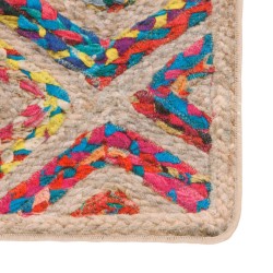 Tapis lavable multicolore 120x180 cm antidérapant 