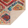 Tapis lavable multicolore 120x180 cm antidérapant 
