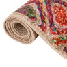Tapis lavable multicolore 120x180 cm antidérapant 