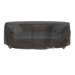 Housse pour salon îlot 8 œillets Ø188x50 cm rond 