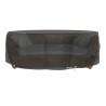 Housse pour salon îlot 8 œillets Ø188x50 cm rond 