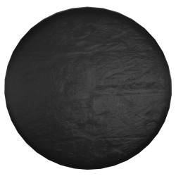 Housse pour salon îlot 8 œillets Ø188x50 cm rond 