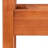 Banc de jardin 2 places 120 cm Bois d'eucalyptus solide 