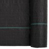 Membrane anti-mauvaises herbes noir 4x100 m PP 