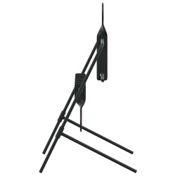 Cible de tir Noir 40 x 34 x 53 cm Acier 