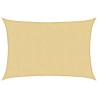 Voile d'ombrage sable 4x2,5 m 100 % polyester oxford 