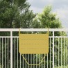 Table de balcon suspendue pliable - Or, 60x40 cm, Acier 