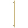 Poignées d'armoire 10 pcs doré 480 mm acier inoxydable 