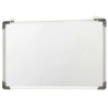 Tableau blanc magnétique effaçable à sec Blanc 50x35 cm Acier 