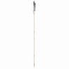 Porte coulissante Marron 80 x 208 cm Bois massif en pin 