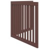 Barrière pour chien pliable 2 panneaux 160 cm bois de peuplier 