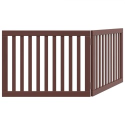 Barrière pour chien pliable 2 panneaux 160 cm bois de peuplier 