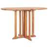 Table pliable de jardin papillon 120x70x75 cm Bois teck solide 