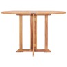 Table pliable de jardin papillon 120x70x75 cm Bois teck solide 