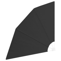 Écran de confidentialité pour balcon Anthracite 140 x 140 cm 