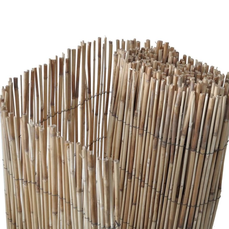 Clôture en roseau de jardin 400 x 140 cm 