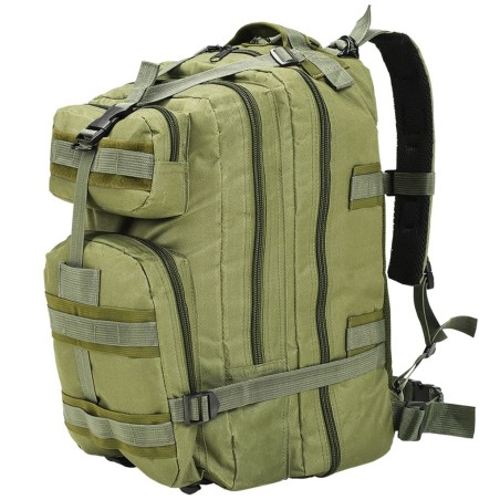 Sac à dos en style militaire 50 L Vert olive 