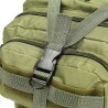 Sac à dos en style militaire 50 L Vert olive 