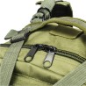 Sac à dos en style militaire 50 L Vert olive 
