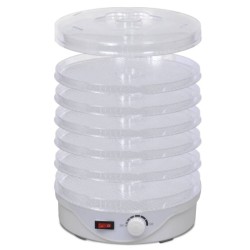 Déshydrateur alimentaire rond 250 W 6 plateaux 