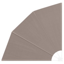 Écran de confidentialité pour balcon Taupe 140 x 140 cm tissu 