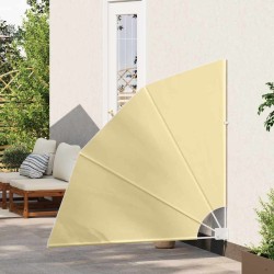 Écran de confidentialité pour balcon Couleur sable 140 x 140 cm 