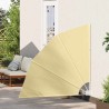 Écran de confidentialité pour balcon Couleur sable 140 x 140 cm 