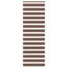 Store zèbre marron 75x200 cm largeur du tissu 70,9 cm polyester 