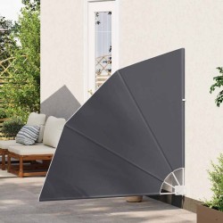 Écran de confidentialité pour balcon Noir 140 x 140 cm tissu 