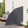 Écran de confidentialité pour balcon Noir 140 x 140 cm tissu 