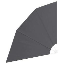 Écran de confidentialité pour balcon Noir 140 x 140 cm tissu 