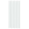 Rideaux avec des rideaux 2 pcs Blanc 140 x 225 cm Polyester 