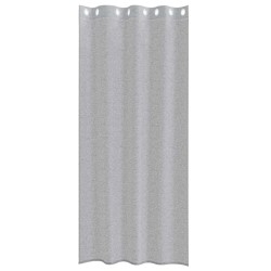 Rideaux 2 pcs Gris foncé 140 x 225 cm Polyester 