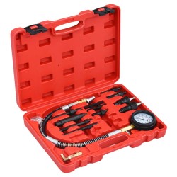 Kit de testeur pour jauge de compression diesel 12 pcs 