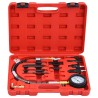 Kit de testeur pour jauge de compression diesel 12 pcs 