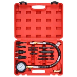 Kit de testeur pour jauge de compression diesel 12 pcs 