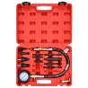 Kit de testeur pour jauge de compression diesel 12 pcs 