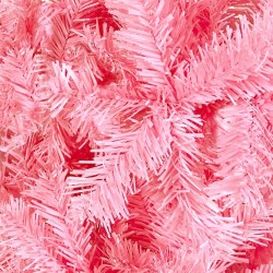 Sapin de Noël étroit Rose 120 cm  