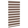 Store zèbre marron 90x150 cm largeur du tissu 85,9 cm polyester 