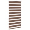 Store zèbre marron 90x150 cm largeur du tissu 85,9 cm polyester 
