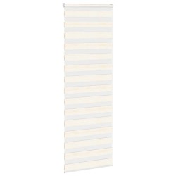 Store zèbre beige marbré largeur du tissu 70,9 cm polyester 